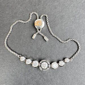 Michael Kors Silver Slider Adjustable Bracelet